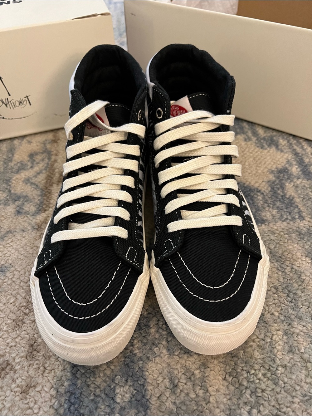 Vans Vault x Ralph Steadman OG Sk8-Hi Lx ZEBRA